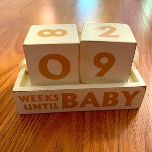 Baby count down calendar